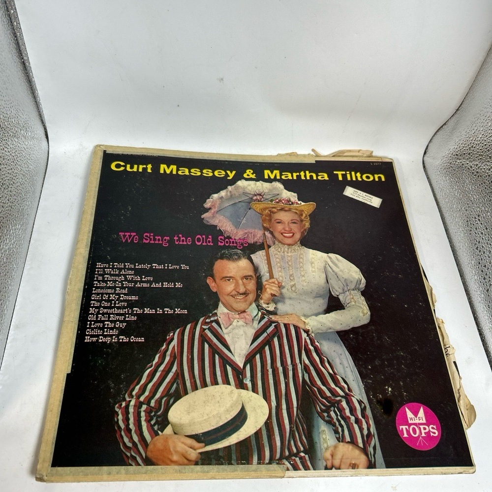 Tops Vinyl Record We Sing The Old Songs HiFi‎ Classic Crooner Vintage Americana
